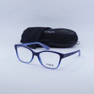 Final Price! Vogue VO2998 2346 Blue Gradient Eyeglasses 52mm